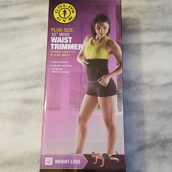 gold's gym waist trimmer plus size